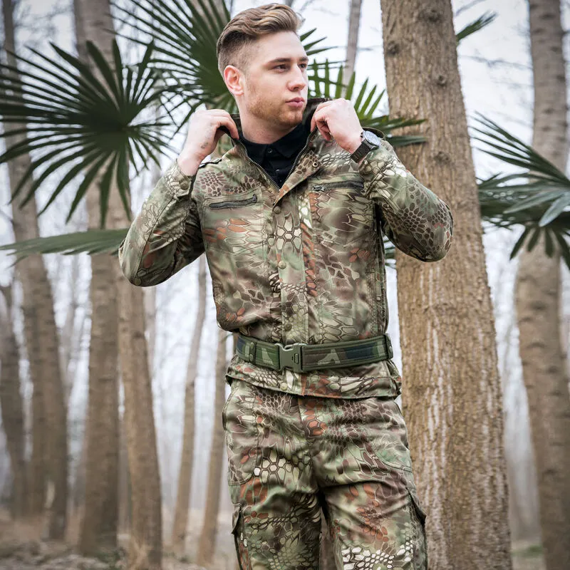Mejor Precio En A Granel Vetements De Camouflage Tactique Pour Hommes CS Costume De Larmee Veste Decontractee Pantalon Swat Swat Signiques Black Jungle Python Envio Gratuito DHgate Moins Cher Que Quec...