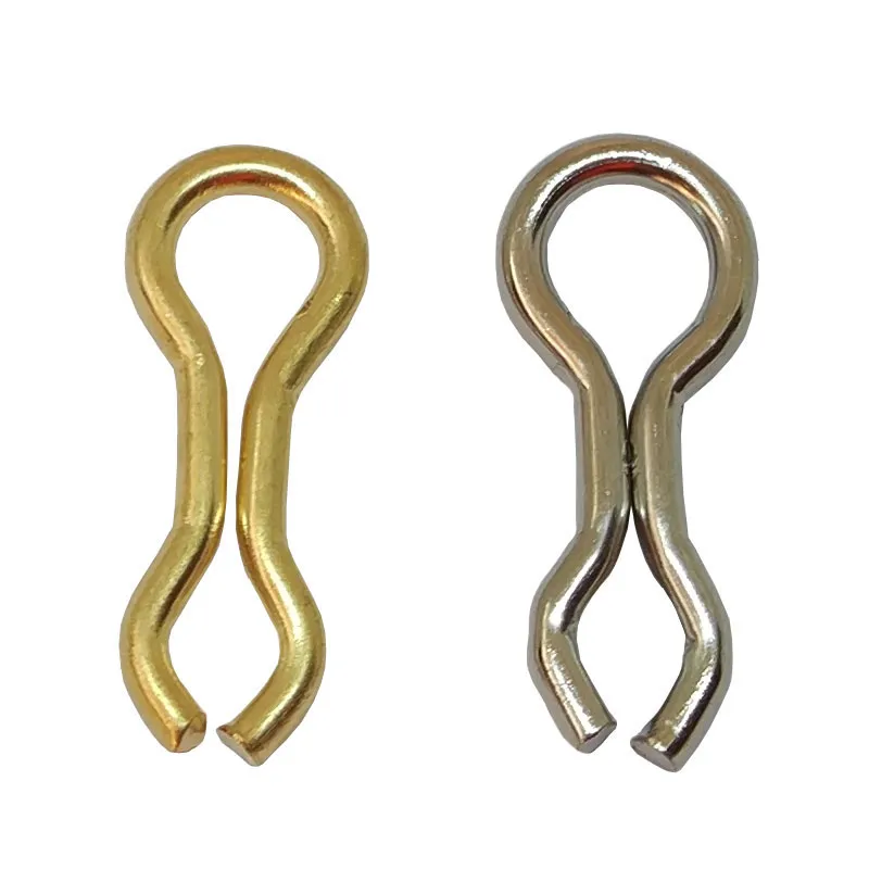 INFOF Brand lot F6059 Fishing Connector Snaps Brass Wire Sinker Eyelets  Carp Fishing Swivels Clip Tackle Accessories Fishin3583566 From H4gy,  $15.48