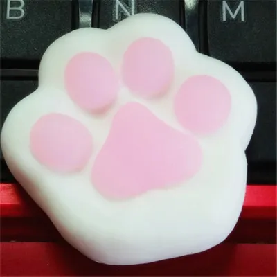 Squishy Cat Phone Accessories Kawaii Mini Soft Squishy Animals Hand Squeeze Toys Funny 37