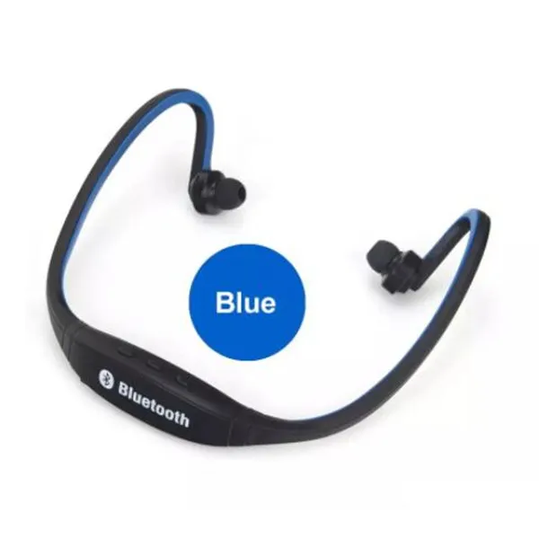 Auricolare Bluetooth cuffie S9 Sport Wireless Bluetooth iphone 6/5/4 galaxy S5 / S4 / 3 iOS / Android con microfono