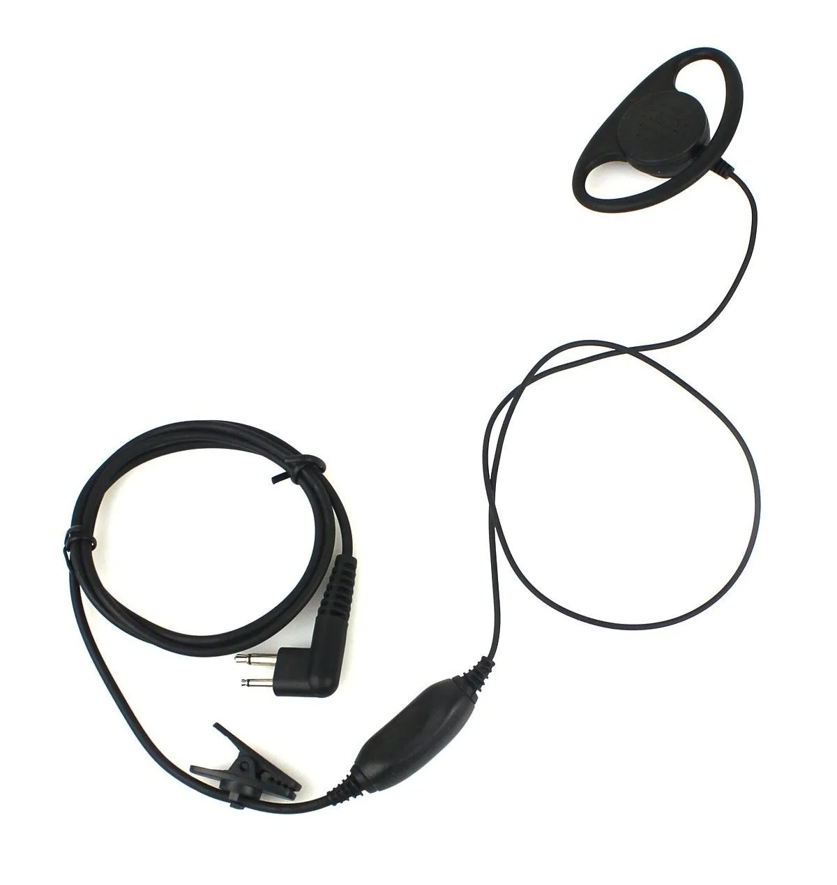 2x 2 PIN-öronpunkter Headset för Motorola Radio GP88 GP300 2000 P040 PRO1150 CLS1110