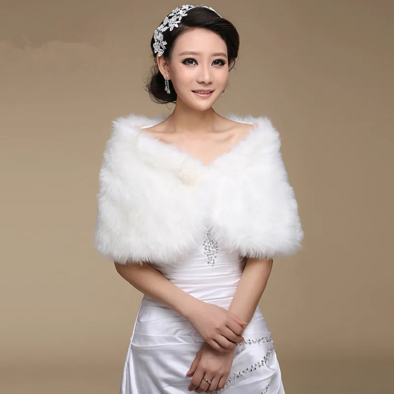 Wedding Bolero Outerwear Accessories Urged Wrap Bride Formal Winter Cape  Bride Fur Shawl Wedding Jackets Wrap From Zhu_guo_qin