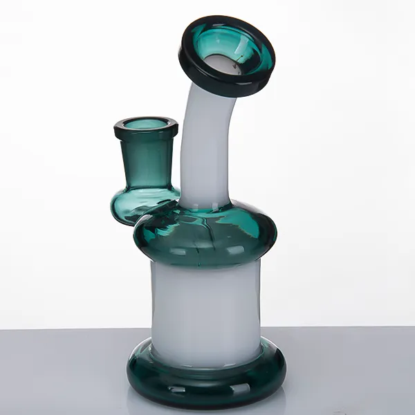 Tubo de água de vidro 14mm feminino Copo De Vidro Bong Dab Rig Filtros de Tubos de Água Bongs Bongo De Quartzo Tigela Plataformas de Petróleo Bubbler Cachimbo 926