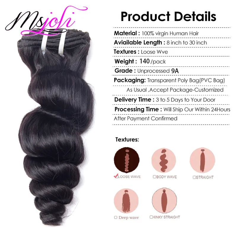 28 Inch Human Hair Clip-In Extensions, Deep Wave, 100-140g Set Amazon.com : 28 Inch Deep Wave Human Hair Bundles 1 Bundle  main image 4