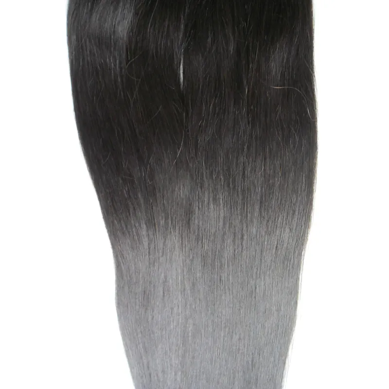 Натуральное удлинение черного ленты 100% необработанные бразильские волосы Vevil Fair Weft волос 200 г 80 шт. / Установить расширения ленты