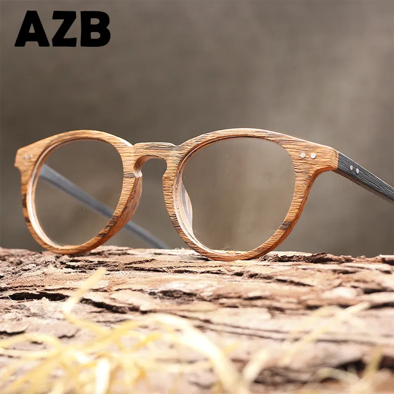 Acquistare AZB Occhiali Da Vista Vintage Chiari Di Alta Qualità Occhiali Da  Vista Da Uomo In Legno Montature Occhiali Da Lettura Occhiali Da Vista  Donna. Occhiali Da Vista Economico | Consegna Veloce