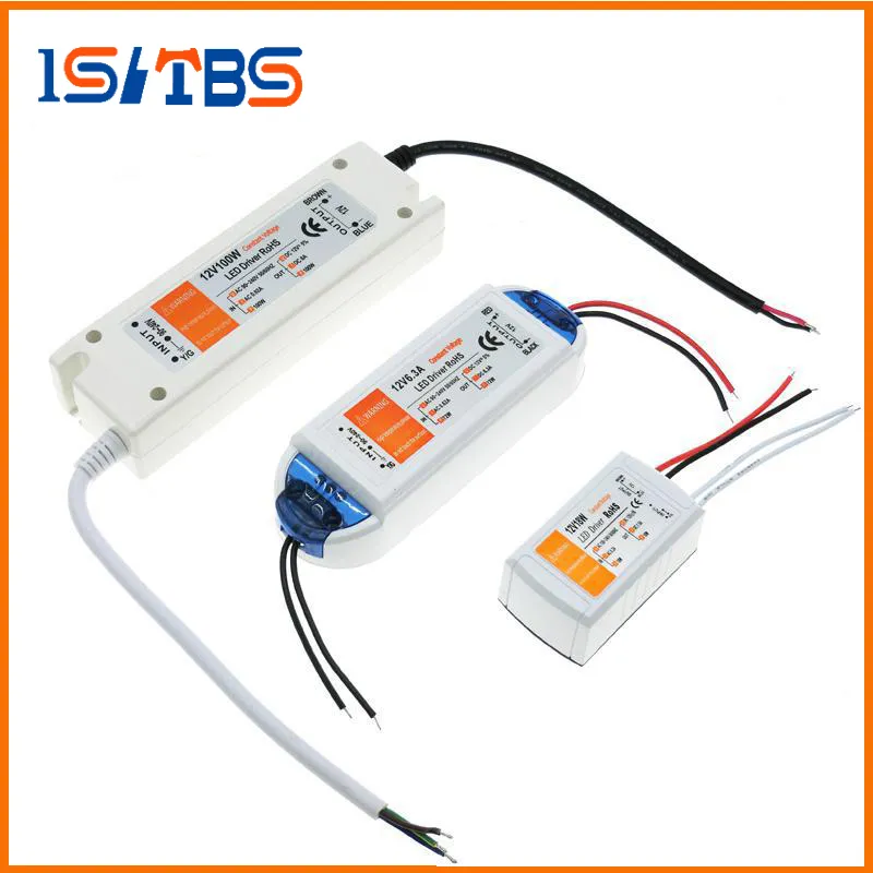 DHgate.com:DC 12V 18W-100W LED Transformer: High-Quality LED Driver for ...