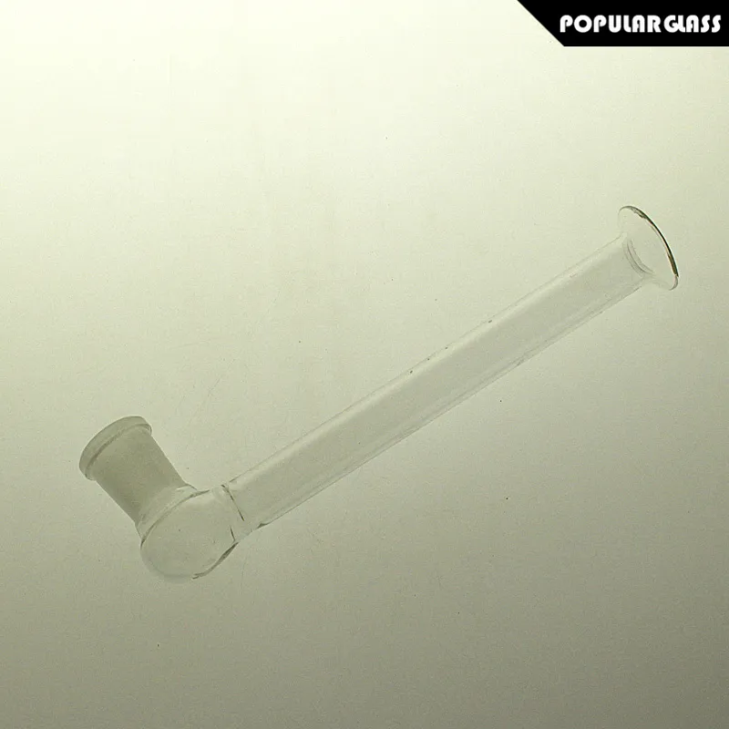 19cm Long Glass Hoakahs Flared End Vapexhale Hydratube Ustnik Palenie Bongs Kobiet 18.8mm i 14.4mm PG5135