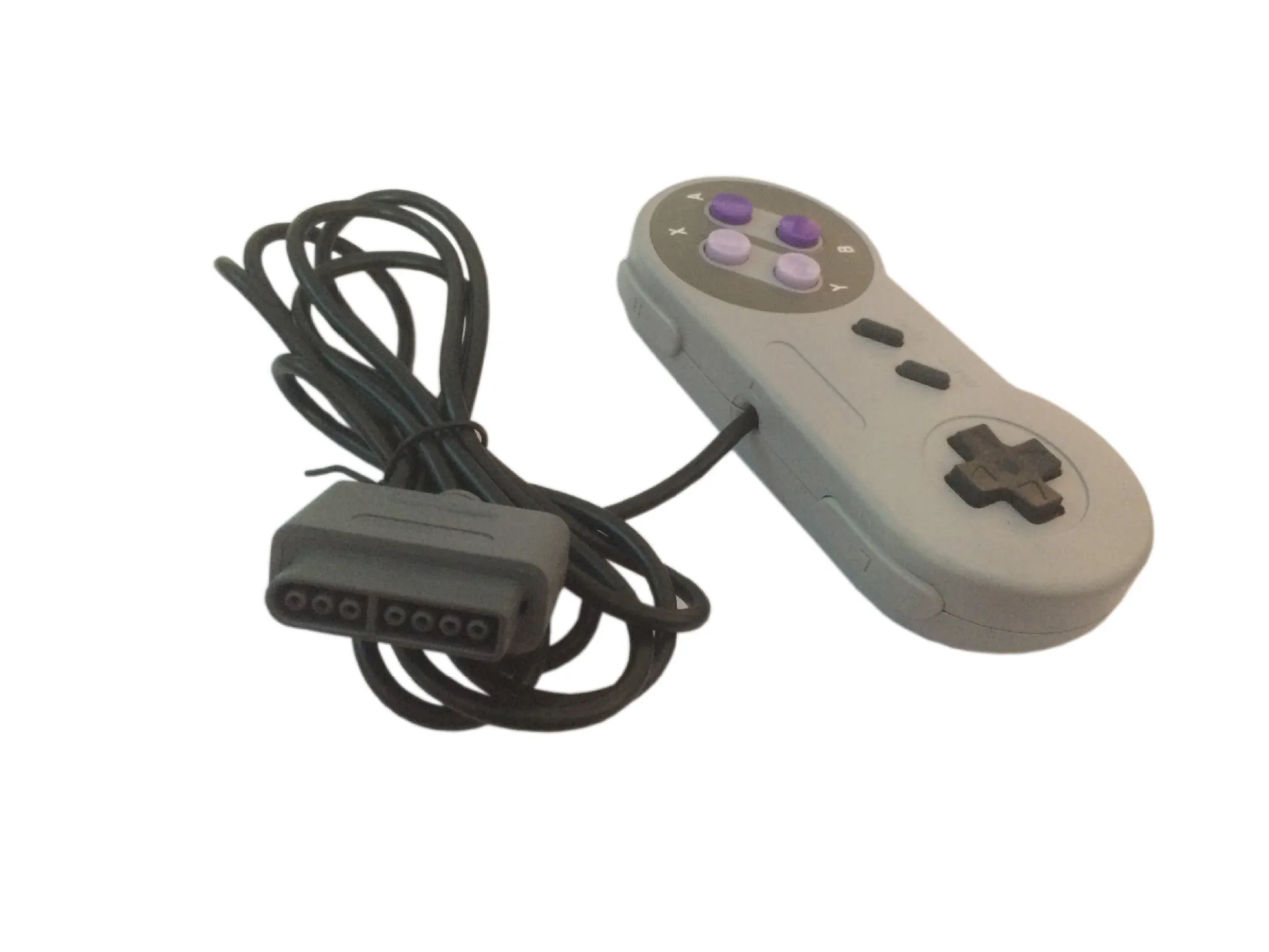 DHgate.com:Classic SNES Console, Retro Game Console with 2 Controllers ...