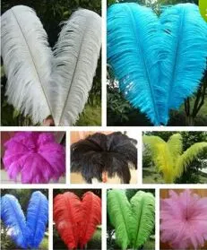 High quality beautiful ostrich feather 40-45cm/16-18 inches U pick Color Wedding centerpiece decor