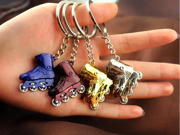 Mini Skate Shoes Model Keychain Roller Skates Keychains Womens Bag