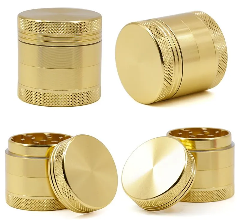 40mm aluminiumlegering CNC Fyra lager rökförstörande enhet Spot Multi Color Forre Trade Fume Grinder