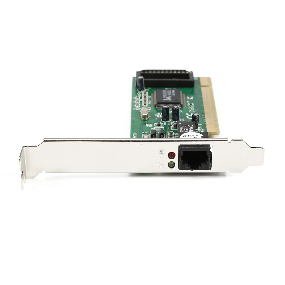 RTL8139D 10 / 100Mbps RJ45 Adaptive PCI interne Netzwerkkarte Ethernet NIC LAN Adapter für PC Computer