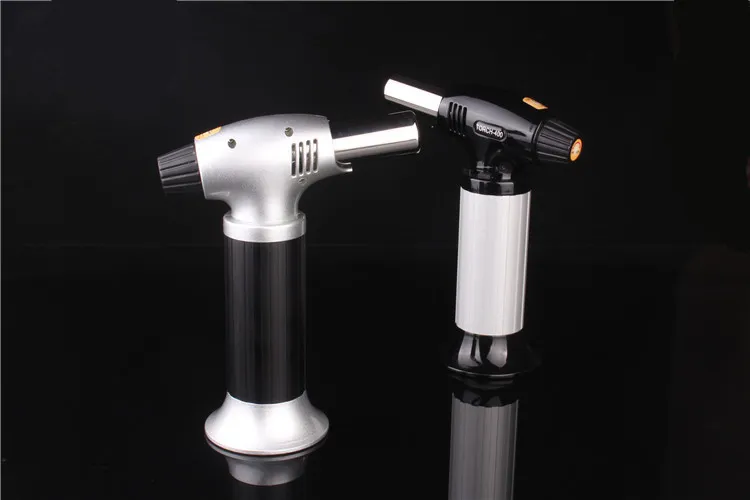 1300C Butane Scorch Torch Jet Flame Lighters Chef Cooking Refillable Adjustable Flame Kitchen Lighter Spray Gun Picnic Tool WX9-646