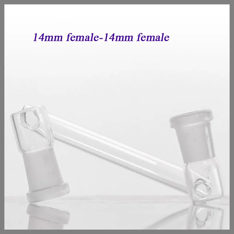 흡연 액세서리 크리 에이 티브 디자인 유리 어댑터 드롭 다운 10mm / 14mm / 18mm 여성 변환기 공동 커넥터