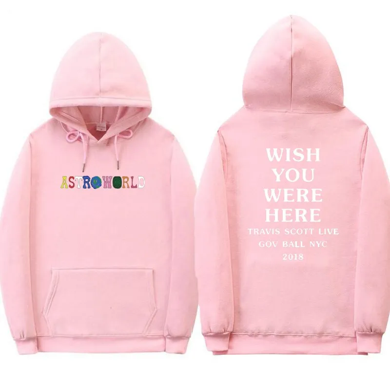 Sudaderas con capucha para hombres Astroworld Gov Ball NYC 2021 Sudadera con capucha Sweatwear Streetwear hombre mujer jersey