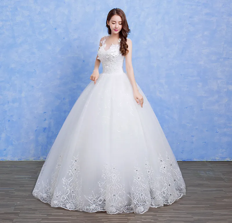 Korean wedding dress 2018 sales