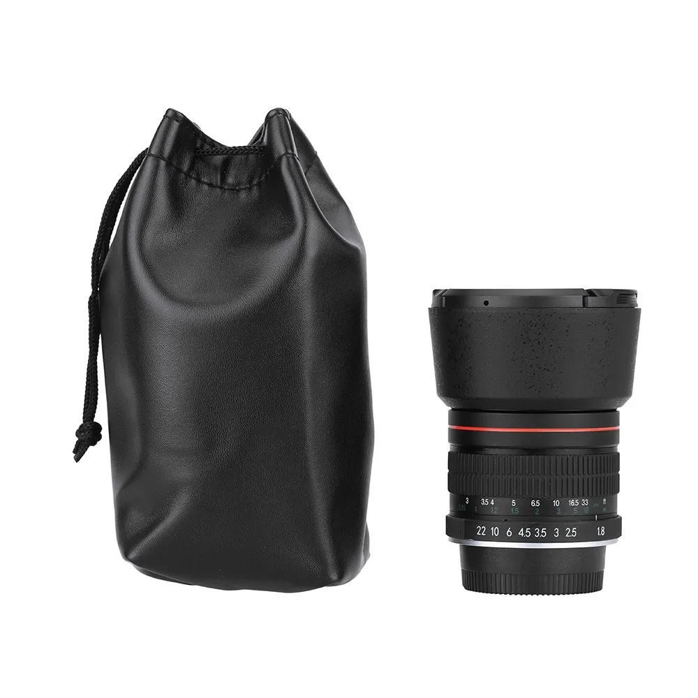 Lightdow 85mm F18F22 objectif de Portrait à mise au point manuelle objectif de caméra pour Canon EOS 550D 600D 700D 77D 5D 6D 7D 60D appareils photo reflex numériques 1811983