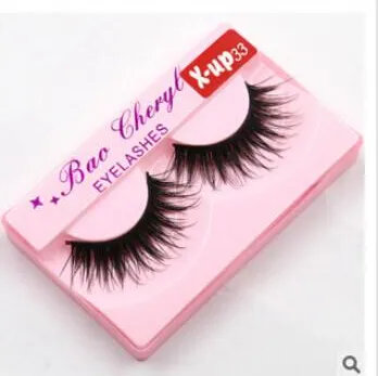 100% bovennatuurlijke levensechte handgemaakte valse wimper 3D strip nertsen wimpers dikke nep faux eyelashes make-up schoonheid