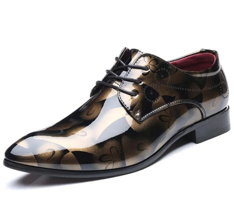 Couro oxford sapatos para homens vestido sapatos homens sapatos formais apontados toe casamento casamento mais tamanho 49 50 frete grátis