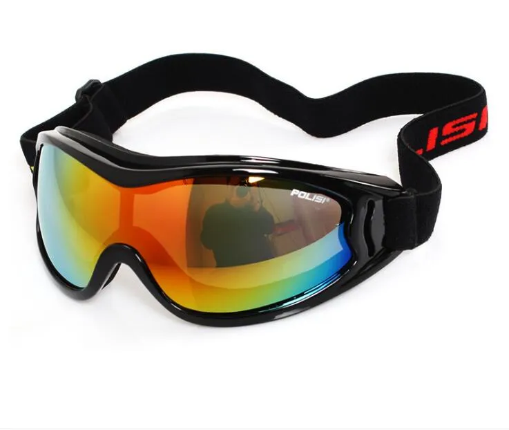 Outdoor Skiing Snowboard Dustproof Anti-fog Glasses Motorcycle Ski Goggles Lens Frame Eye Glasses Goggles Sunglasses Free Shipping