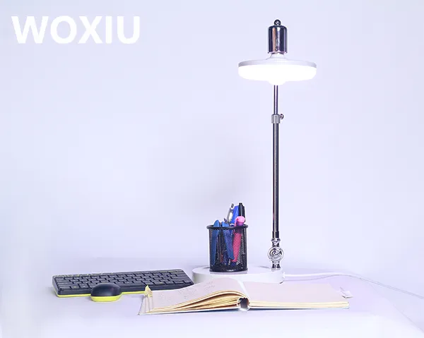 WOXIU LED Spektrum Bitki Büyüme Masa Lambası Saksı Sağlıklı Büyüme Doldurun Işık Etkisi Kapalı Ev Dekor Dükkanı Ofis Dekorasyon Bitki Masa Lambası