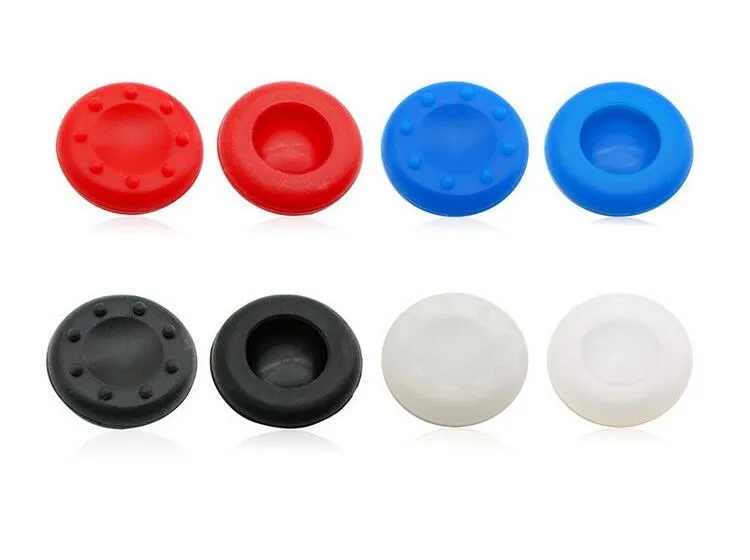 Groothandel Soft Skid-Proof Silicone Thumbsticks cap Thumb stick caps Joystick covers Grips cover voor PS3/PS4/XBOX ONE/XBOX 360 controllers