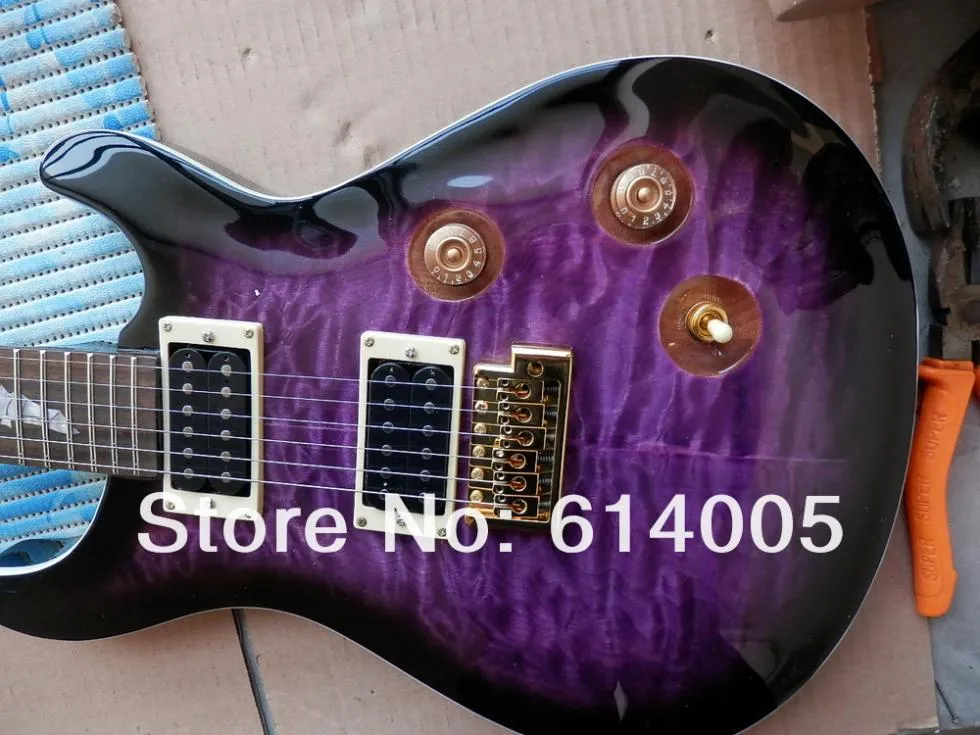 Wholesale  - 新しいスタイルのベストセラーSEポールアレンダーエレキギターパープルエレクトリックギター