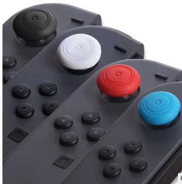 Rubberen Siliconen Joystick Cap Thumb Stick Joystick Grip Grips Caps voor Nintendo Switch NS NX Controller / 