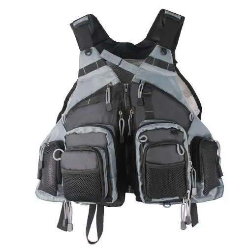 Adjustable Fly Fishing Vest Multi Function Premium Gear Packs And Vests