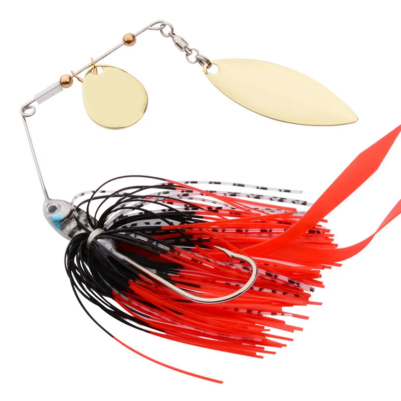 New High Quanlity Metal Spinner Gancio Buzzbit 15g Pesca Spinnerbaits Crankbaits Prawn Bass Sipner Lure