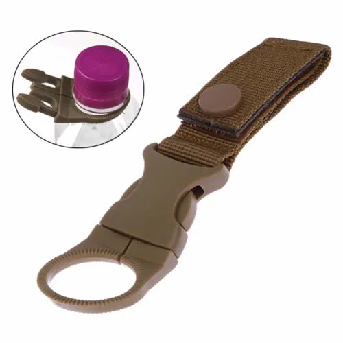 Multifonction Outdoor Military Nylon Boucle de boucle à crochet Hook Bouteille d'eau Clip Edc Climb Carabiner Belt Sac à dos Hangle8511196