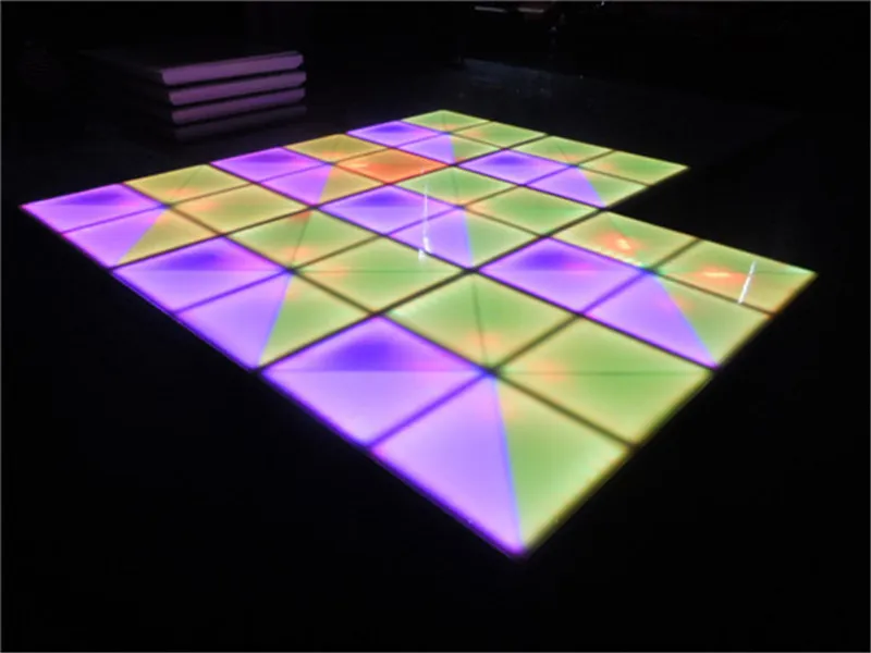 720 pcs LEDs RGB RGB LED Floor DMX LED de dança LED piso de dança para casamentos