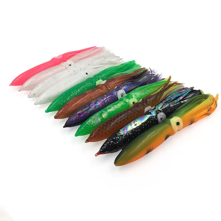 6inch Big Sea Fishing Lure Bulb Squid Skirt Bait Sea Trolling Fishing Lure  Game Tuna Lure Sea Fishing Tackle Octopus From Weiyufishing, $1.71