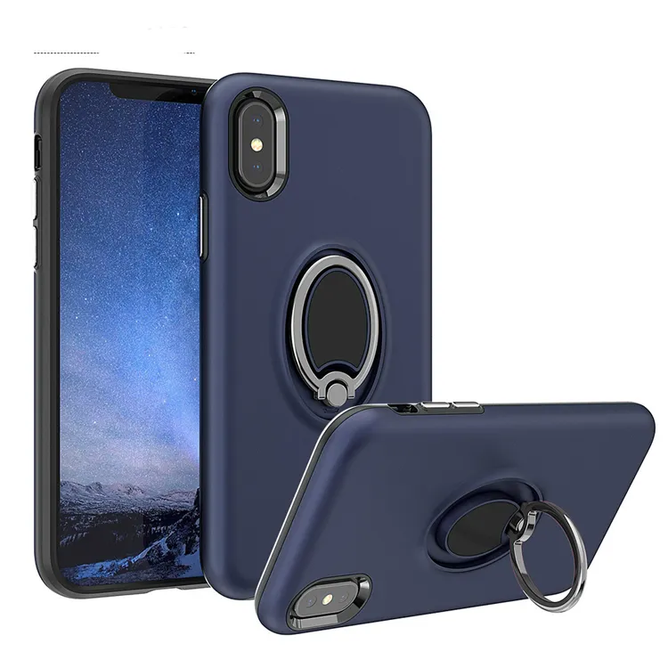 Phone Cases 360°Ring Rotating bracket magnetic mobile For Samsung Galaxy A52 A72 A51 A71 match car in oppbags
