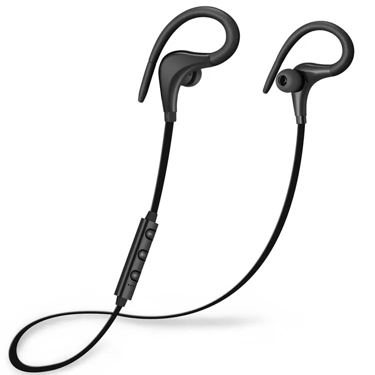 Haken bluetooth kopfhörer bass stereo headset freisprechen lauf kopfhörer mit mic 3,5mm ohrhörer für alle handy mit reißverschlusstasche