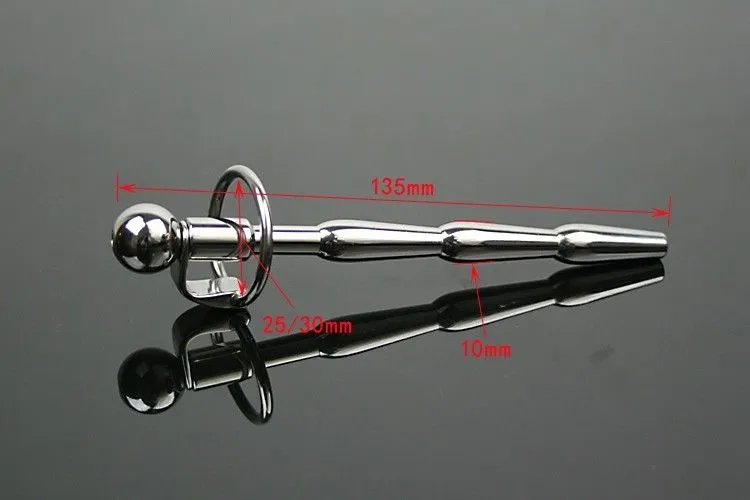 Dispositivi di castità NUOVO Plug uretrale in acciaio inossidabile Suoni uretrali in metallo Uretrale CALDO # R47