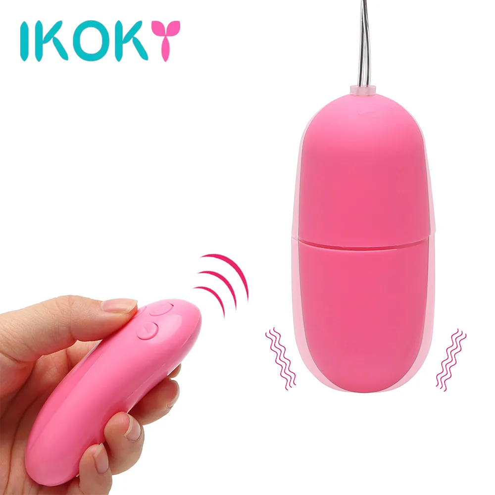 Ikokyの強力な弾丸のバイブレーターの男性のための玩具G-Spot Massager 20速さの振動卵クリトリス刺激装置リモコンS1018