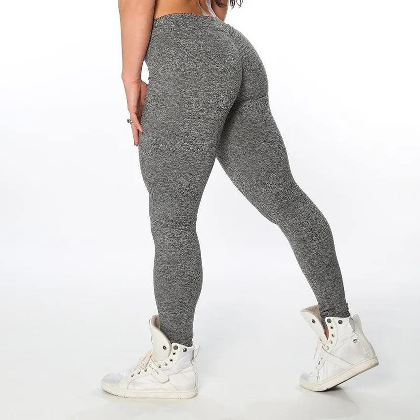 Taille XS-XL 2018 Printemps Eté Nouvelle Mode En Plein Air Yoga Pantalon Solide Femmes Stretchy Sports Leggings Pour Femmes