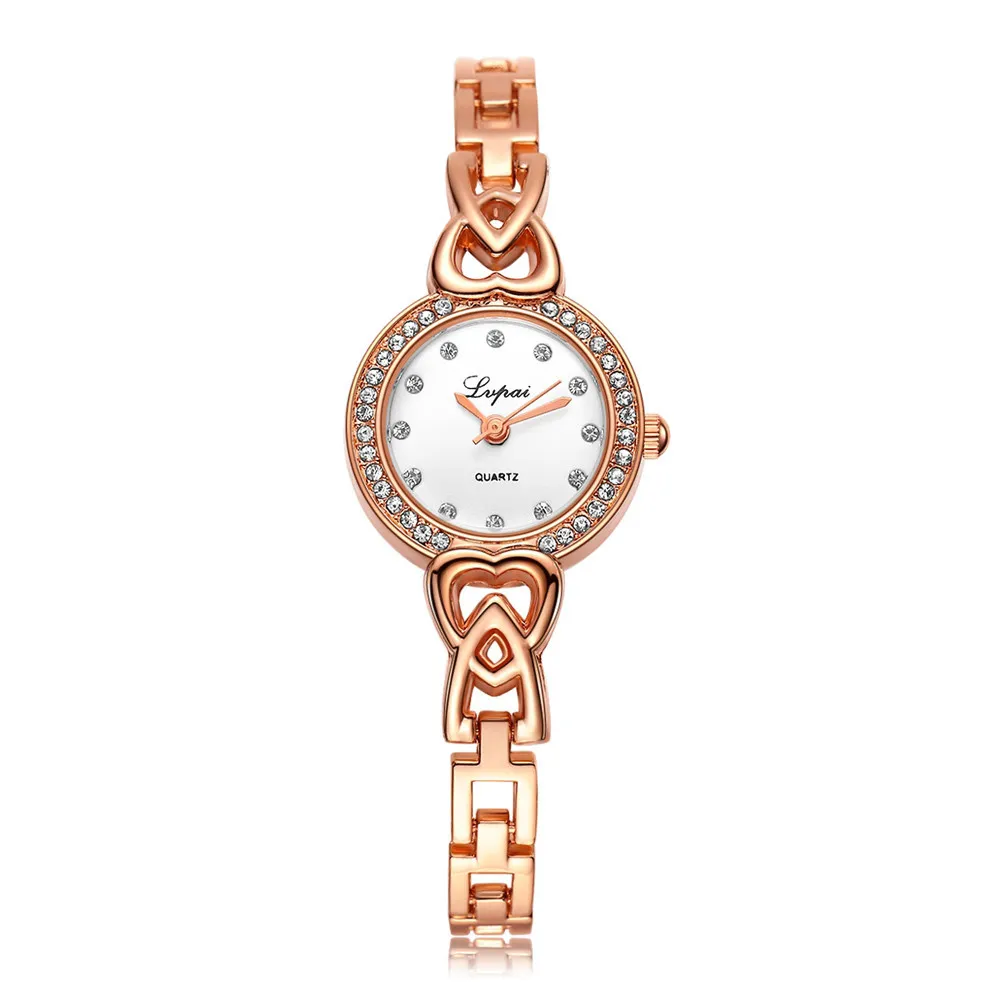 Montre Femme Acier Inoxydable Strass Quartz Montre Bracelet Femme Robe Nouveau #5/22 1