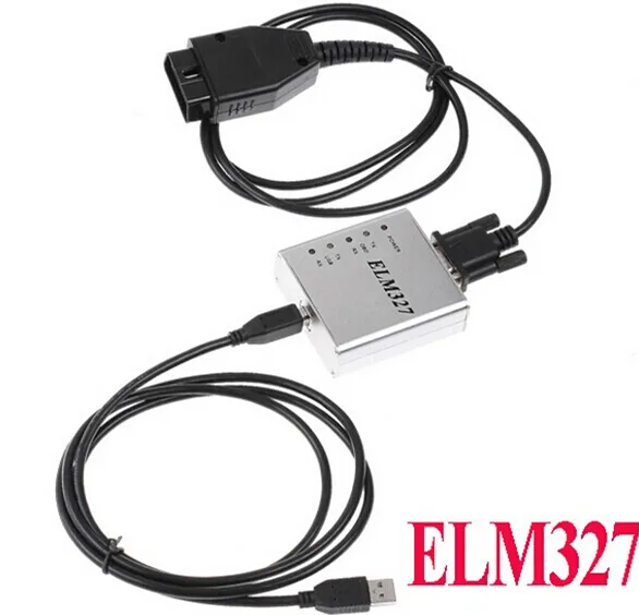 ELM327 USB Metal V1.4 RS232 COM Interface 25K80 Chip OBD2 Full Protocol Best Quality Matel In Stock 