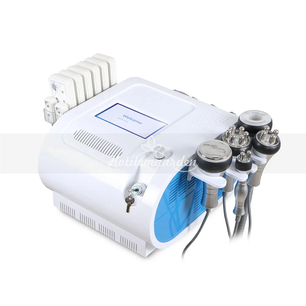 Pro 40K Cavitatie Ultrasone Gewichtsverlies Photon Multipolaire RF Huidverzorging Diode Lipo Laser Salon Body Afslanken Machine