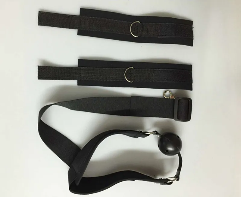 harnas nylon riem seksspeeltjes met bal gag SM-apparaten voor paren gay bdsm bondage erotische speelgoed gereedschap gratis verzending