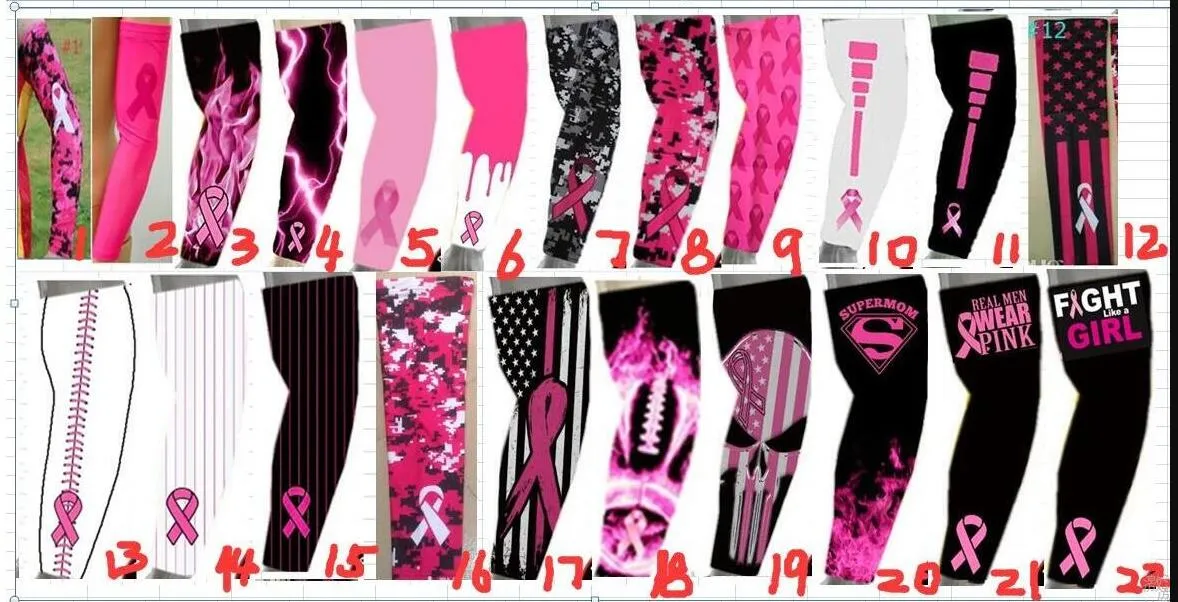 new arrival BCA sleeve 50pcs cancer breast digital camo arm sleeves baseball Outdoor Sport Stretch compression