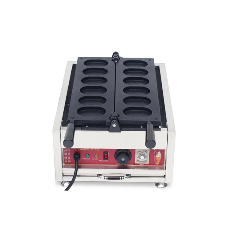 Gıda İşleme Ticari Elektrikli Yumurta Waffle Maker Taiyaki Makinesi