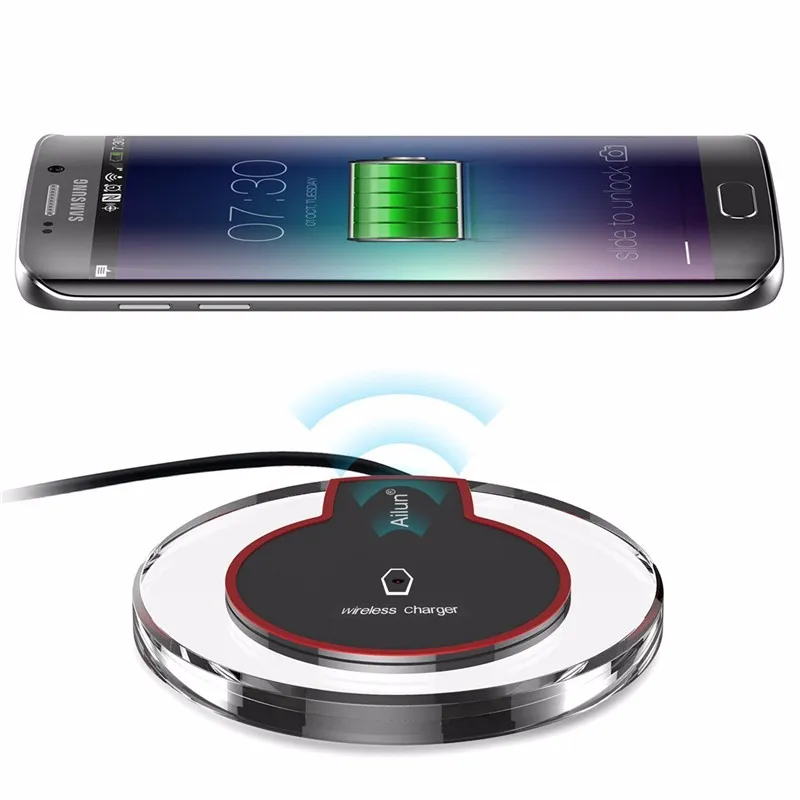 QI Wireless Charger K9 Pad Transmitter Fast Charging Plate For Samsung
