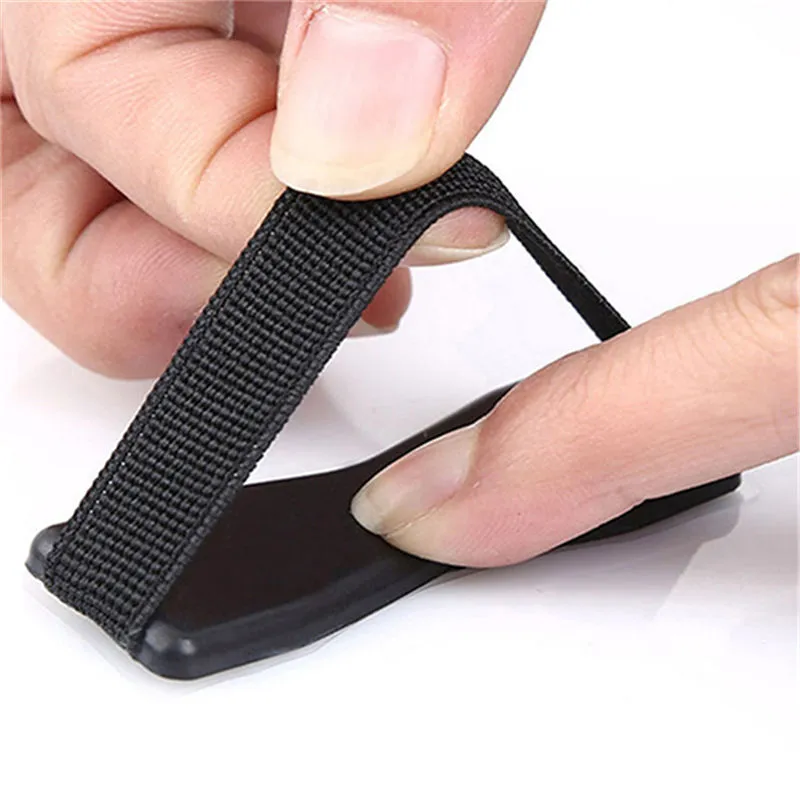 Finger Grip Elastic Band Strap Universal Phone Holder For Mobile Phones Tablets Anti Slip For Apple IPhone Samsung