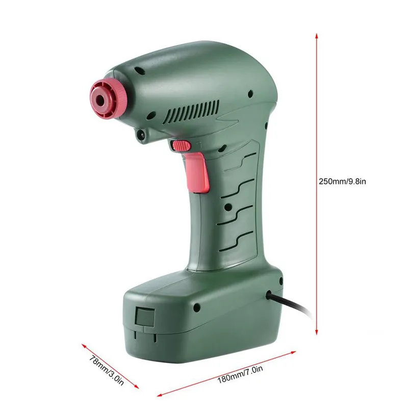 Outil de gonflage de pneu de compresseur d'air de pompe de gonfleur de pneu de voiture électrique portatif universel portatif pour des jouets de boule de sport en plein air
