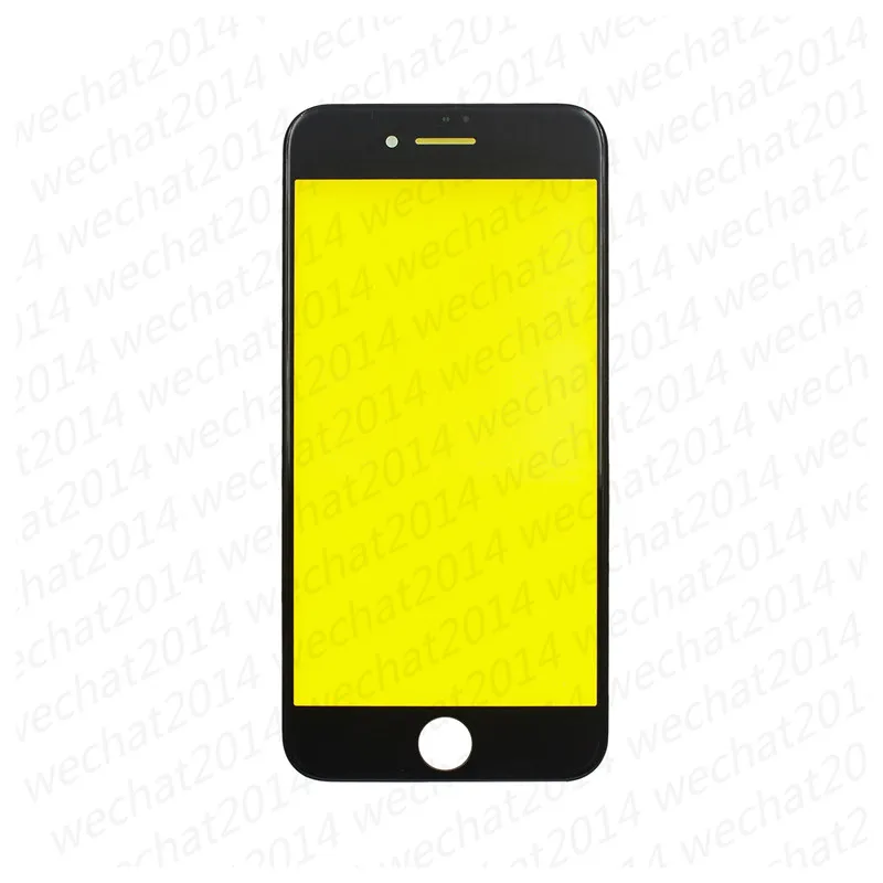 100 stks OEM Front Outer Touch Screen Glass Lens met Frame voor iPhone 5 6 Plus 6s Plus 7 Plus Gratis DHL