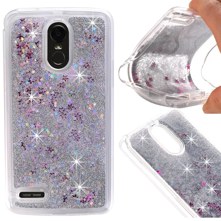 Samsung A71 A51 A31 A21 A11 S21 S20 S10 Bling Riquid Shand Back Samsung A71 A11 A11 S21 S20 S10 Bling Soft TPU水ゲルOPPパッケージ